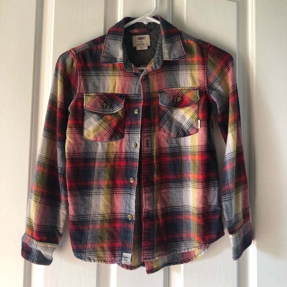 Vans Boys Flannel Shirt